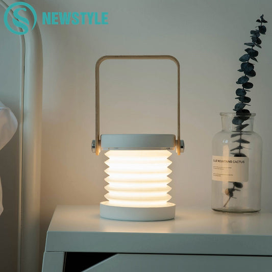 FlexiLight: Portable, Foldable Touch Lamp. USB Rechargeable